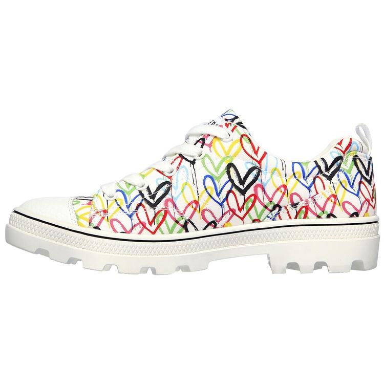 (WMNS) Skechers JGoldcrown x Roadies - Hashtag Love  White  Women s 155505-WMLT EU 35