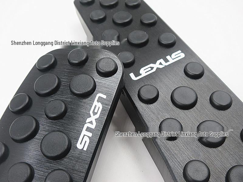 Passt: '19 Lexus UX Aluminiumlegierung Anti-Rutsch Pedale, Gaspedal, Bremspedal.