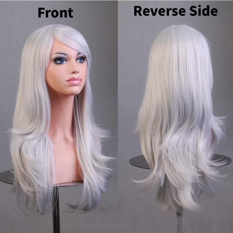 Cross Border Anime Cosplay Wavy Wig With Heat Resistant Fiber For Women
