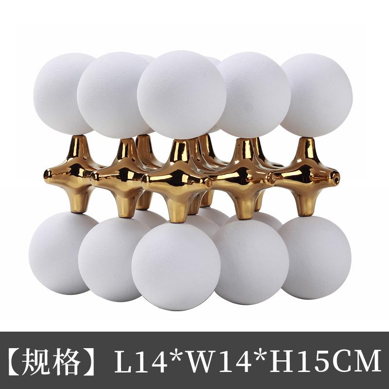 

Minimalist Resin Geometric Round Ball Crafts Decorative Arts Cutout Spherical Crafts Living Room Interior Decoration Gifts New