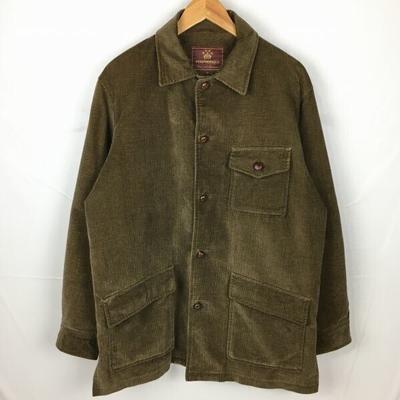 Made In Japan PERIPHERIQUE Cover-All 42 Men L Brown Cotton Jacket/Blouson(USED)