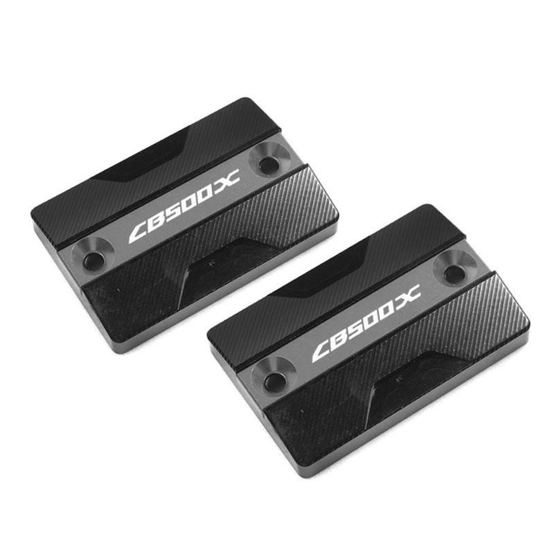 Fit For CB400F CB400X CB500X Motorcycle CNC Front Brake Fluid Reservoir Oil Cup Cap Master Cylinder Cover