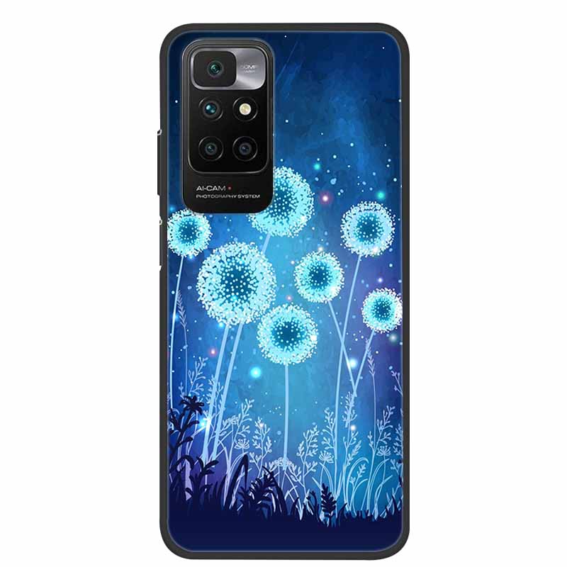Für Xiaomi Redmi 10 Hülle Stoßfest Weiches Silikon TPU Rückabdeckung Für Xiaomi Redmi10 Handyhüllen Redmi 10 Prime 2022 Süße Cartoon