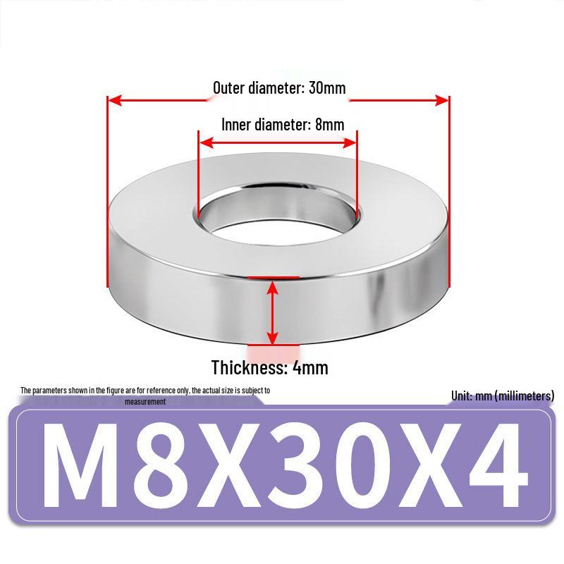 Precision CNC Machined 304 Stainless Steel Heavy-Duty Flat Washer