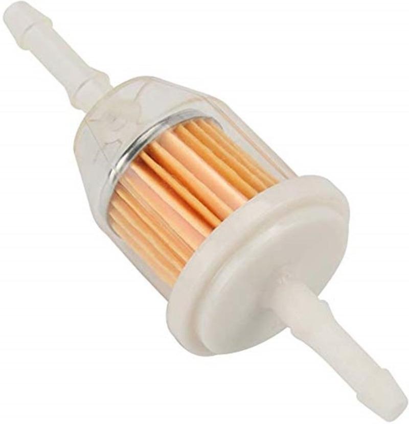 5PCS Professional Motorcycle Oil Filter Inline Gas Fuel Off-road Vehicle Gasoline Filter for Scooter With  Element Fuel Pipe