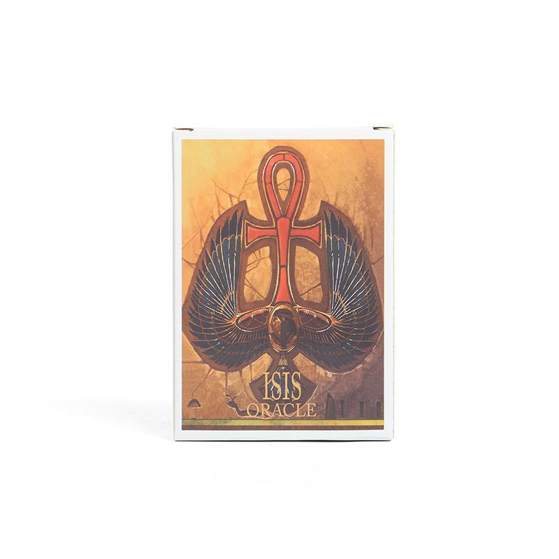 ISIS Oracle Cards Taort Cards Game Tarot Deck with Guidebook Board Game for Adult Family Oracle for Fate Divination