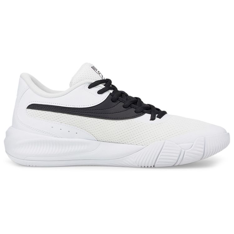 Puma Triple Basketball White Black Unisex Sneakers 376640-05