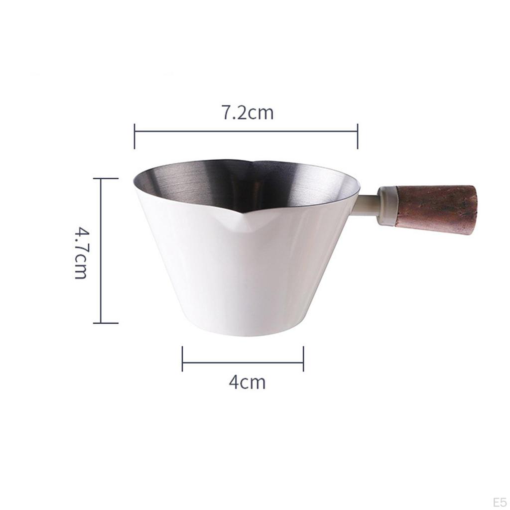 Espresso Measuring Cup with Scale Coffee Milk Frother Steaming Pitcher