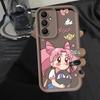 Cartoon S-Sailors Moon Phone Cover Case for Samsung Galaxy A56 A73 A22 A21s A25 A26 A35 A52 A54 A24 A32 A55 A36