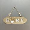 Vintage Welcome Sign Hanging Decor with Small Heart Ornament Home Kitchen Bathroom Living Room Bedroom Restaurant Outdoor Use