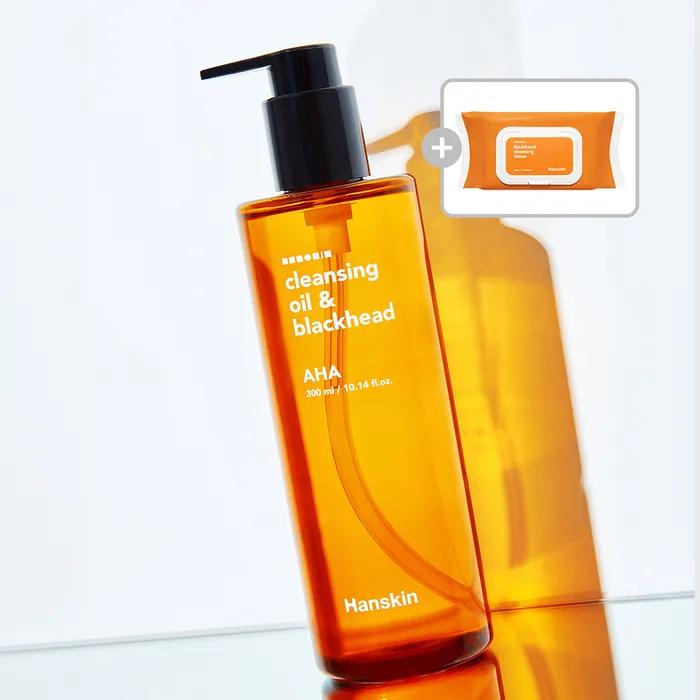Cleansing Oil & Blackhead 300ml + Cleansing Tissue 100 Sheets