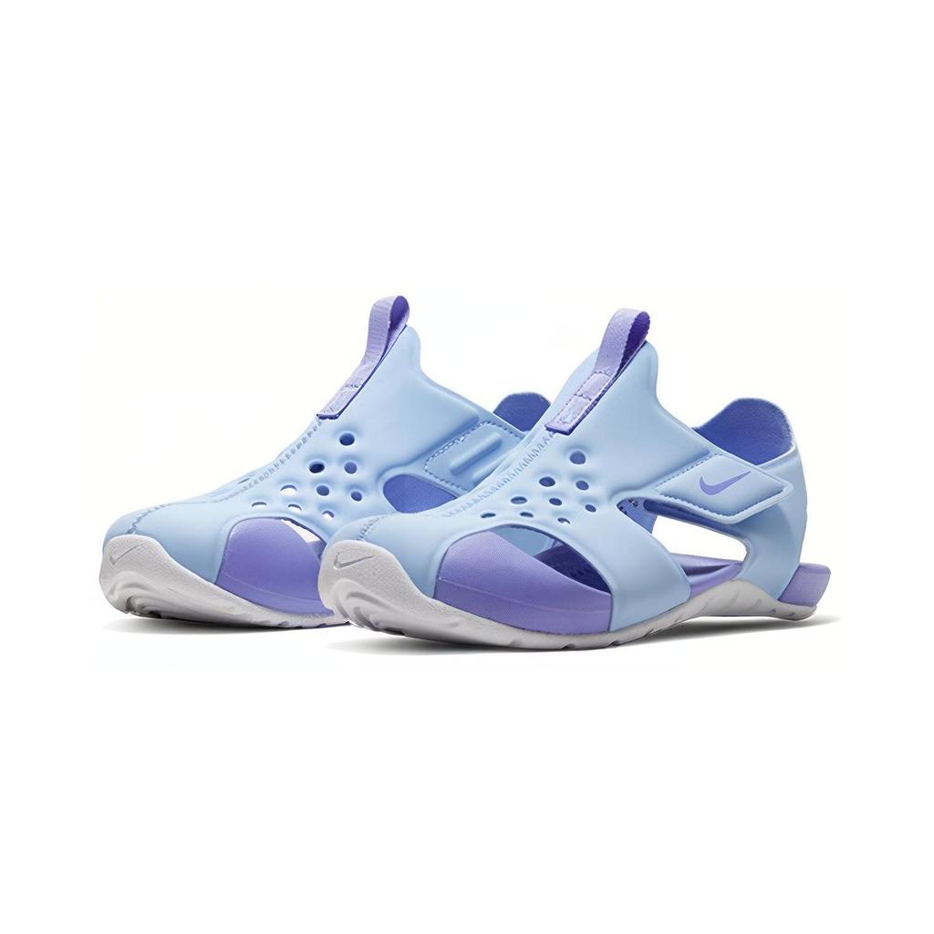 Nike Sunray Protect 2 Breathable Lightweight Breathable And Lightweight Children's Sandals Light Blue 943826-402