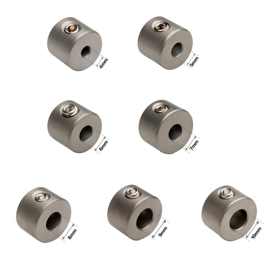 4-10mm Drilling Limit Ring Stainless Steel Drill Bit Depth Stop Collar Multifunction 3 in 1 Hole Punch Woodworking Tools