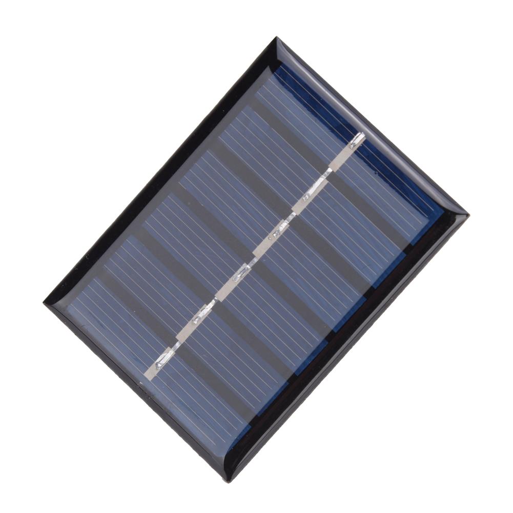 4Pcs 3V 100MA 0.3W DIY Portable Solar Power Charging Panel Epoxy Board 65*48MM