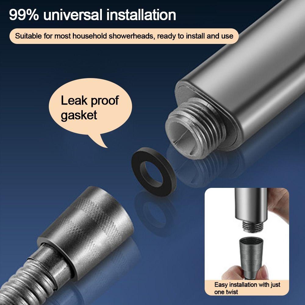 5 Modi Großes Panel Duschkopf Einstellbare Duschbrause Dusche Sprinkler Badezimmer Zubehör