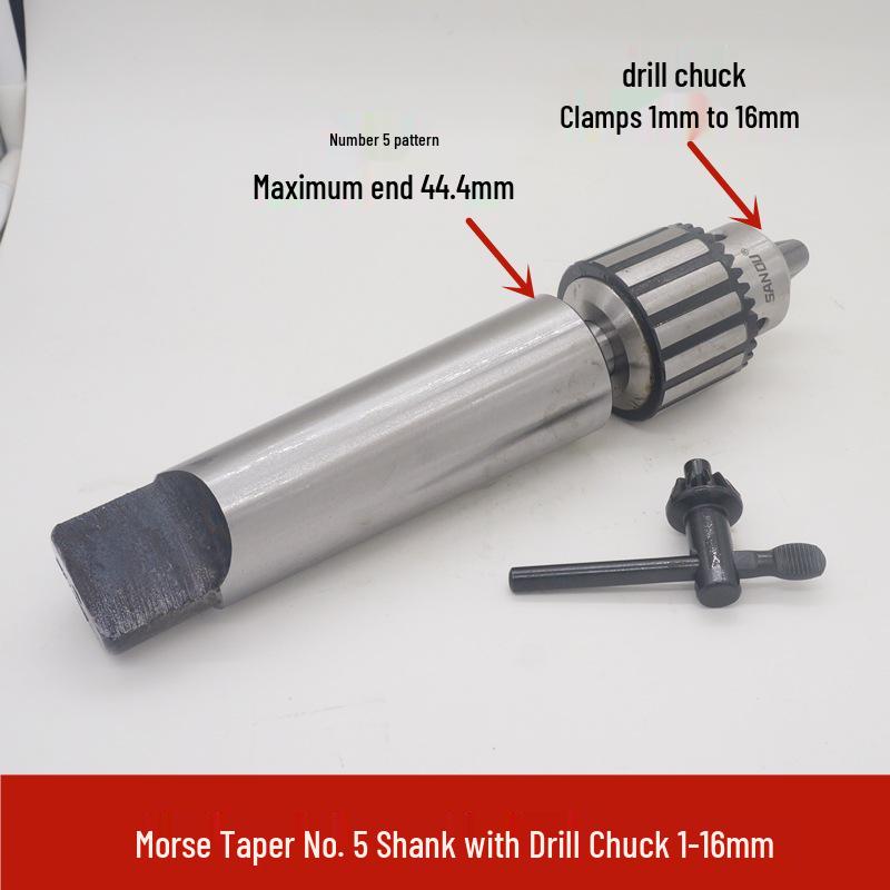 Morse Taper Shank Drill Chuck Set 1-13mm with Bench & Magnetic Drill Compatibility
