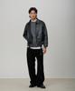 PINBLACK (Men) Corduroy Wide Pants Black