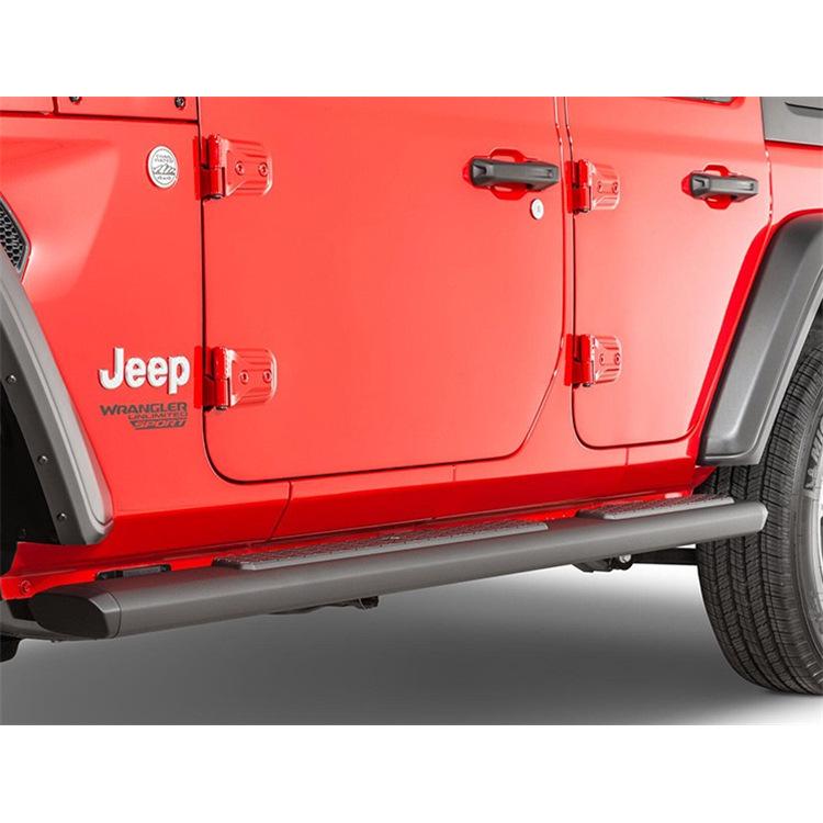 Wrangler JK/JL Off-Road Side Step Aluminum Foot Pedal for 2/4 Door Models
