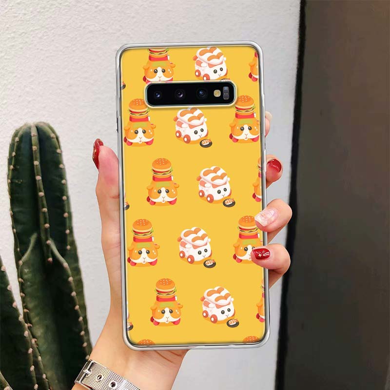 Cute PUI PUI MOLCAR For Samsung Galaxy Note 20 Ultra 20 10 Pro 9 8  Phone Case S10E S10 Plus S9 S8 + S7 Edge M21 M32 Cover