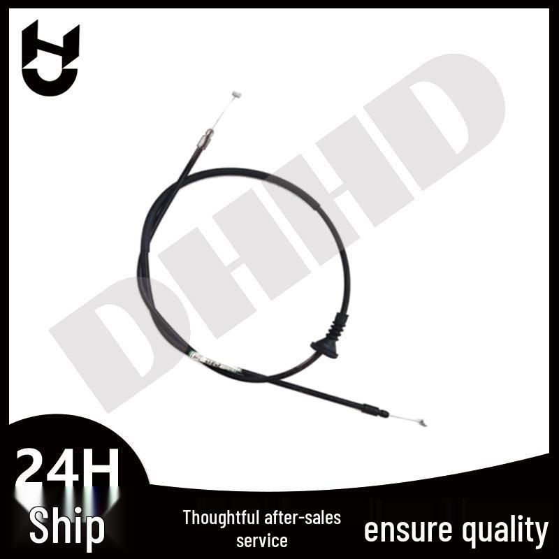 BMW 5 Series G38 & 6 Series G32 Hood Release Cable: Front (51237347414) & Rear (51237347413).