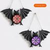 New Halloween Luminous Bat Light Colorful Gradient Plastic Bat Pendant Pendant Ghost Festival Decoration Props Bat