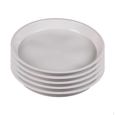 5 Pieces Plant Saucers ,Water Drip Trays Round Practical Household Heavy Duty for Indoor