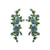 Stylish Flower Embroidered Patches Elegant DIY Sewing Patches Fabric Patches  Dress Repair
