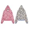 2026 Unisex Oversized Kapuzen-Reißverschluss-Sweatshirt Camouflage-Print Streetwear Freizeitjacke