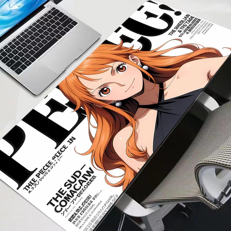 Mouse Pad Anime One Piece Gaming Accessories Mousepad Gamer PC Completo Computer Keyboard durable anime Desk Mat Varmilo