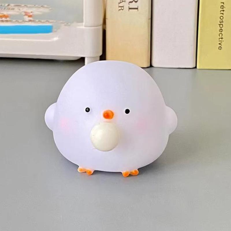 Funny Blow Bubble Capybara Figurine Squeeze Pop Out Toy Stress Toy Novelty Gag Table Toy Decompression Pinch Fidget Toy Kid Gift