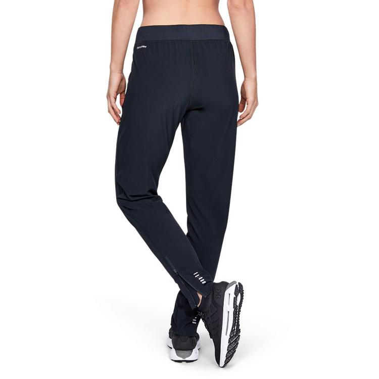 Under Armour Straight-Leg Running Pants Women bottoms Black 1342887-001