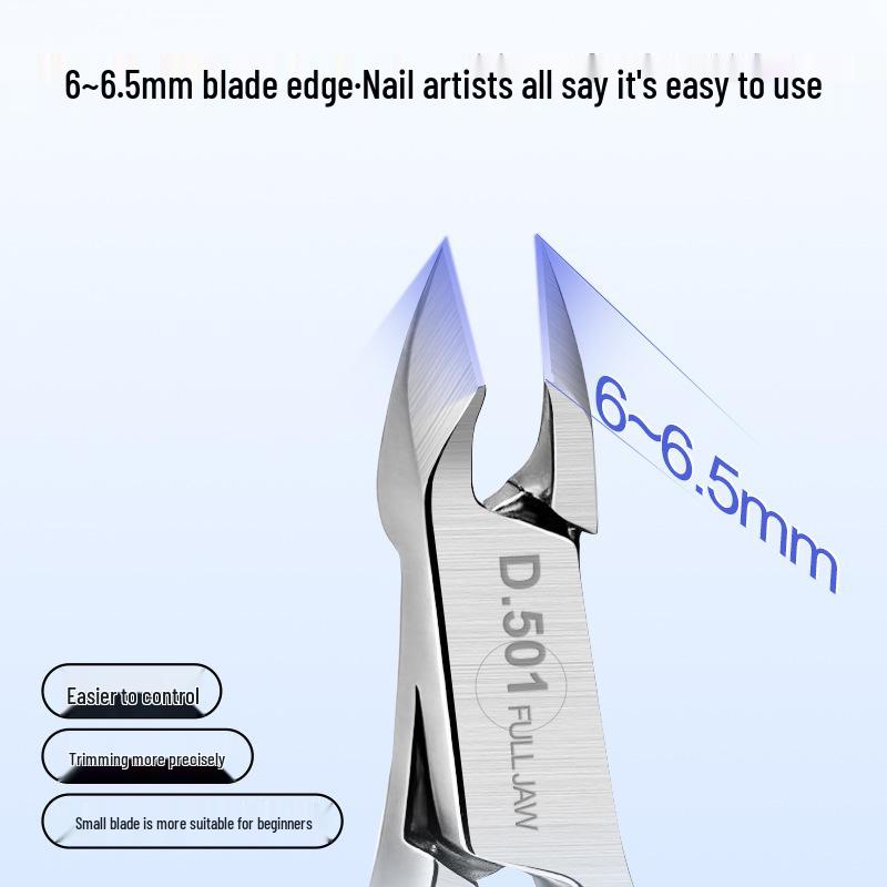 D501 Stainless Steel Cuticle Scissors & Clippers for Manicure