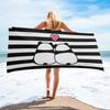 Panda Beach Towel Bathroom Cute Cartoon Animal Soft Quick-drying Bath Towel Kids Teen Adults Gifts Shower Summer Blanket Towels