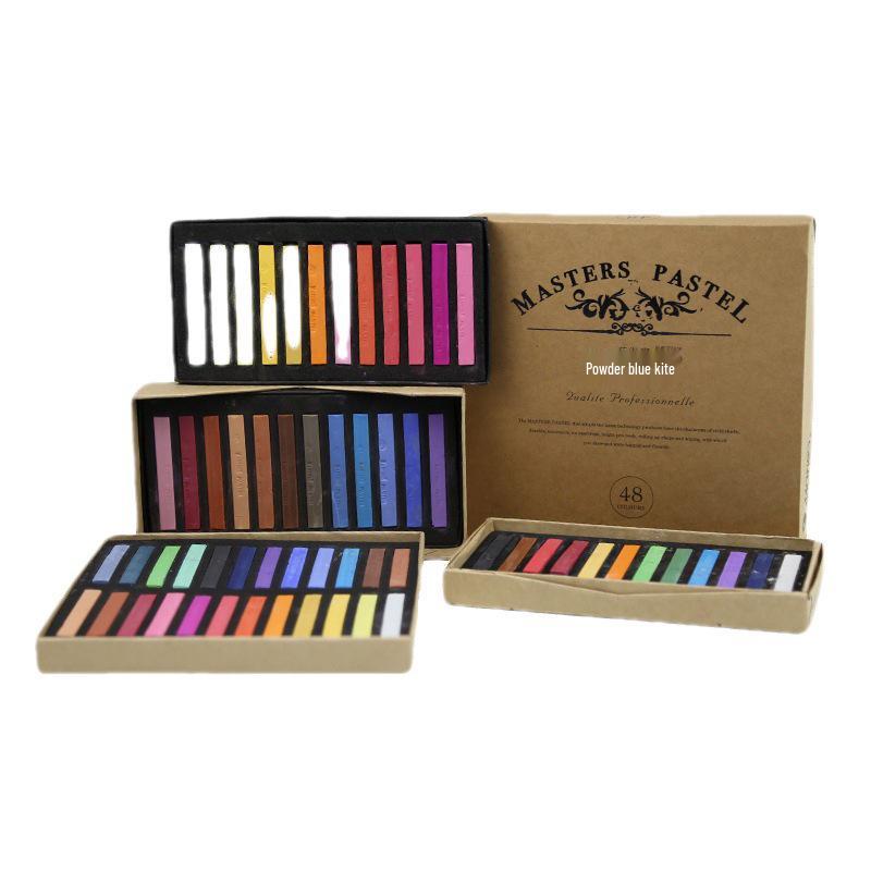 Mali Pastel Chalk & Stick Set: Hair Dye, Graffiti Colors, Minghua Pigments, 24 Shades