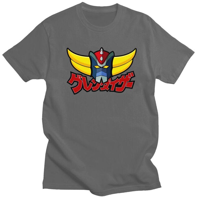 Custom Grendizer Avatar T Shirt for Men 100 Cotton Tshirt Tee Anime Goldorak Goldrake Ufo Robot Tshirt