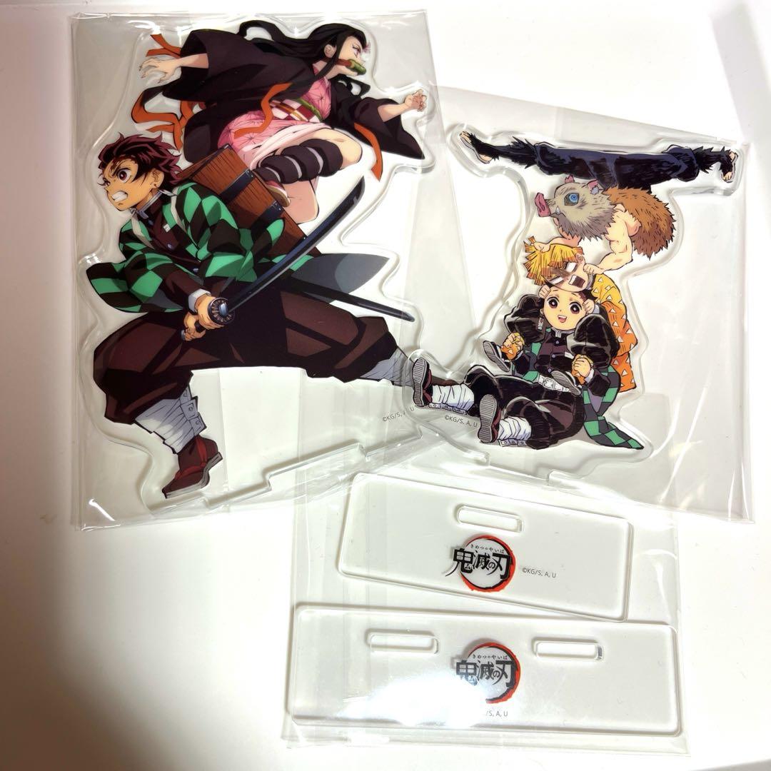 

[USED] Demon Slayer: Kimetsu no Yaiba ufotable Original Art Collection Comiket Exclusive Acrylic Stand Set of 2