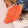 DIY Jewelry Accessories European and American Fashion Alloy Triangle Hat Tassel Tassel Earrings Pendant Bohemian Style Pendant