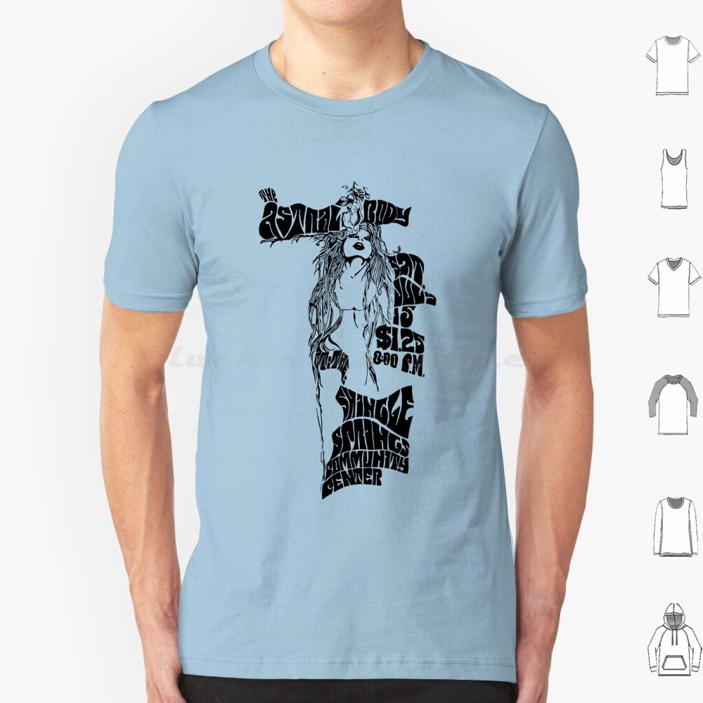 The Astral Body T Shirt Big Size 100 Cotton Astral Mutainable Stars Mystic 1960s Band Jam Music