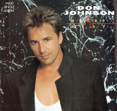 Disco de 12 polegadas DON JOHNSON - Heartbeat EPC6500646 Epic 1986 Europa Rock Usado