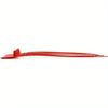 100Pcs Tamper Self-Locking Security Zip Tie,Security Tag for Extinguishers and Safety,9-13/16" Long,Red