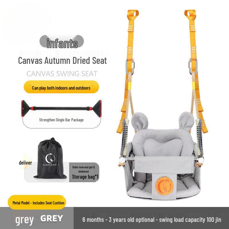 Pure Cotton Baby & Infant Hanging Basket Chair for Indoor/Outdoor Use