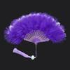 Elegant Feather Fan: Lolita Cheongsam Style for Dance, Wedding, & Photography
