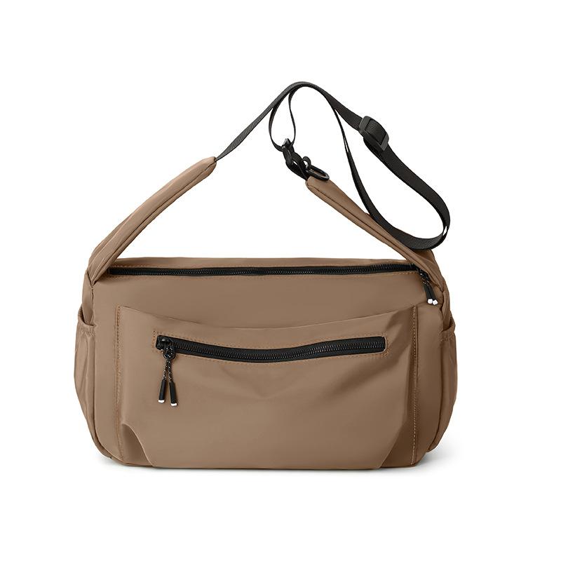 Pánská velkokapacitní taška přes rameno Dámská lehká crossbody taška