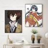 1pc Japanese Anime B-Bungo Stray Dogs Self-adhesive Art Poster Waterproof Paper Sticker Coffee House Bar Room Wall Decor
