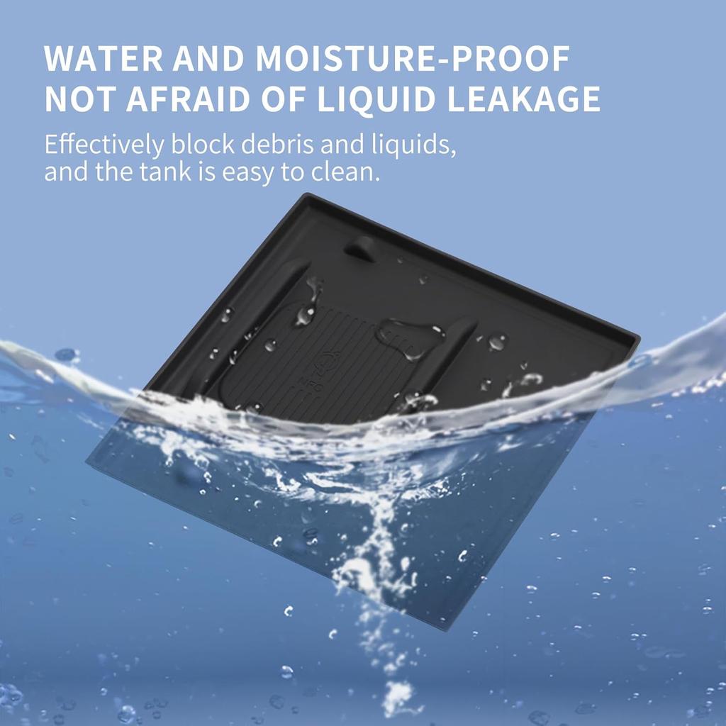 Center Console Wireless Charging Mat for 2024 2025 2026 Hyundai Sonata N-line Hybrid Accessories Silicone Dust Anti Slip Protection Pad Center