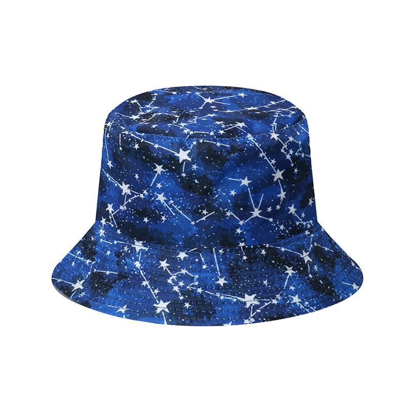 Bucket Hat Floral Four Leaf Clover Fisherman Hat Sun Protection Beach Hat Women