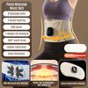 EMS Pulse Microcurrent Waist Massager Sweat Waist Support Abdominal Compression Belt Electric Gua Sha Training Tool