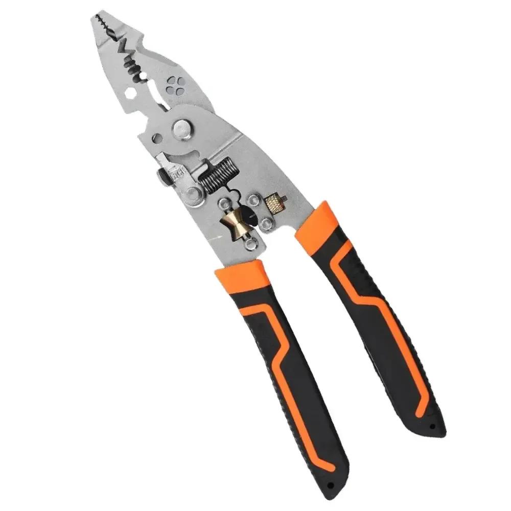 Pliers & Cutter Metal Wire Pliers Network Cable Wire Stripper Puller Electrician Hand Tool Newest Multifunctional Wire Stripper