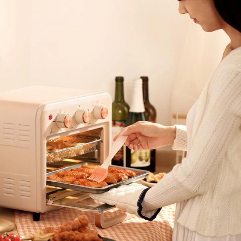 Multifunctional Oven, 13L Compact Electric Oven and Toaster in One, Fully Automatic Household Baking Appliance