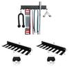 Steel Baseball Bat Rack For Indoor Fitness And Storage Organizer With Heavy Duty Design